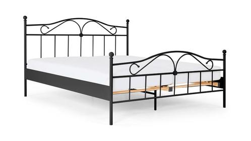Bed Metal Quincy 140200 + 2 lattenbodem, Huis en Inrichting, Slaapkamer | Bedden, Zo goed als nieuw, Tweepersoons, 140 cm, 200 cm