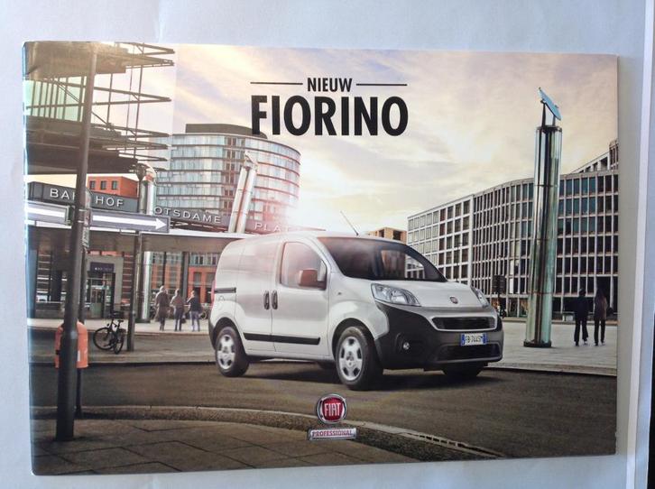 Fiat Fiorino Folder NED 22 blz  10/2016  04.3.2854.22, Boeken, Auto's | Folders en Tijdschriften, Nieuw, Overige merken, Ophalen of Verzenden