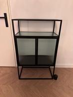 Dutchbone Boli medium vitrinekast, Ophalen, Met deur(en), 50 tot 100 cm, Zo goed als nieuw