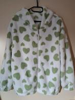 Maat L - NIEUWE Warme Fluffy jas of Vest met Hartjes, Ophalen of Verzenden, Nieuw, Maat 42/44 (L)