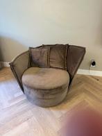 Rond draaiend fauteuil, niemand op gezeten!, Huis en Inrichting, Fauteuils, Ophalen, Overige materialen, 75 tot 100 cm, Zo goed als nieuw