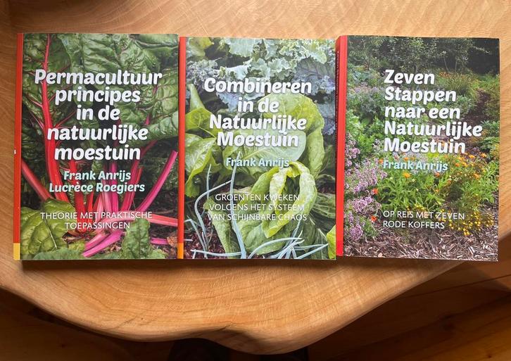 Frank Anrijs - Combineren in de natuurlijke moestuin, Boeken, Wonen en Tuinieren, Zo goed als nieuw, Interieur en Design, Verzenden