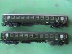 2 Märklin 4052 DB D-treinrijtuigen, een met interieurlicht, Hobby en Vrije tijd, Modeltreinen | H0, Wisselstroom, Wagon, Ophalen of Verzenden