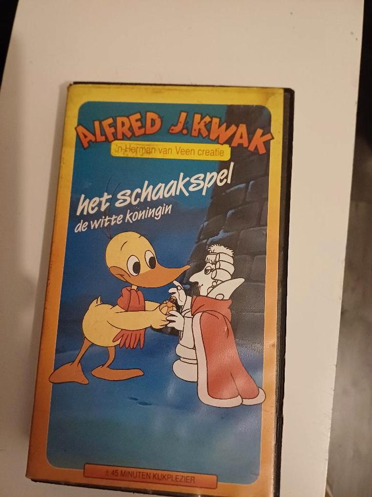 Alfred J. Kwak – Complete VHS Collectie (10 stuks), Cd's en Dvd's, VHS | Kinderen en Jeugd, Gebruikt, Tekenfilms en Animatie, Tekenfilm