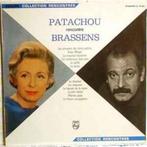 Patachou, Georges Brassens ‎– Patachou Rencontre Brassens lp, 1960 tot 1980, Ophalen of Verzenden, Zo goed als nieuw, 12 inch