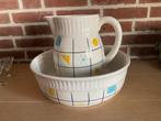 Vintage Lampetset met Grafisch Design, Ophalen