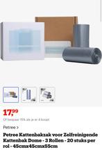 Petree kattenbak zakken type dome, Ophalen, Zo goed als nieuw