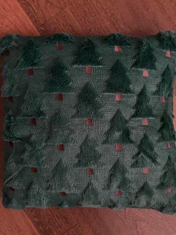 Kerstboom groene fluffy kerst kussenhoes Nieuw rendier ster beschikbaar voor biedingen