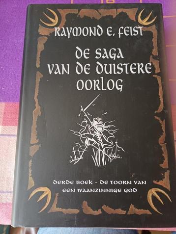 Feist.Duister oorlog Toorn van de waanzinnige God.Hardcover beschikbaar voor biedingen