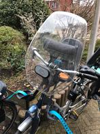 Fietsstoeltje en Scherm van Yepp, Ophalen of Verzenden, Gebruikt, Voorzitje, Voetsteuntjes