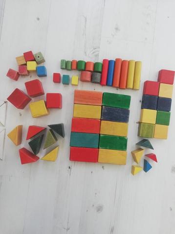 Houten blokken beschikbaar voor biedingen