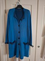 Faber lang vest, Kleding | Dames, Blauw, Maat 46/48 (XL) of groter, Ophalen of Verzenden, Zo goed als nieuw