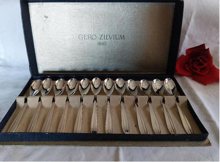 Gero verzilverd 90 en 100 model 230 Distinction | los bestek, Antiek en Kunst, Antiek | Bestek, Verzenden
