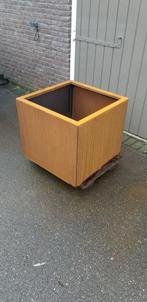 Corten staal bloembak, Tuin, Vierkant, Nieuw, Ophalen of Verzenden