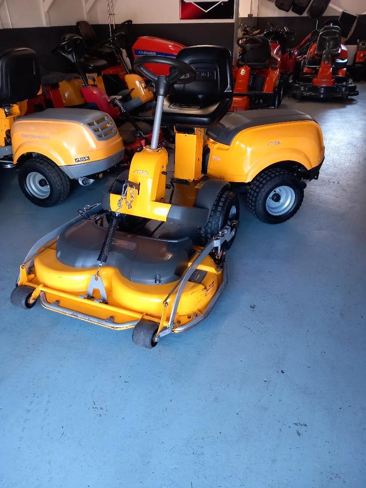 Stiga Park 320W 16pk 2 Cyl Vanguard / 105 Combi Electric!, Tuin en Terras, Zitmaaiers, Zo goed als nieuw, 90 tot 120 cm, Elektrische starter