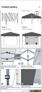 Opvouwbare Partytent, Ophalen, Gebruikt, Opvouwbaar, Partytent