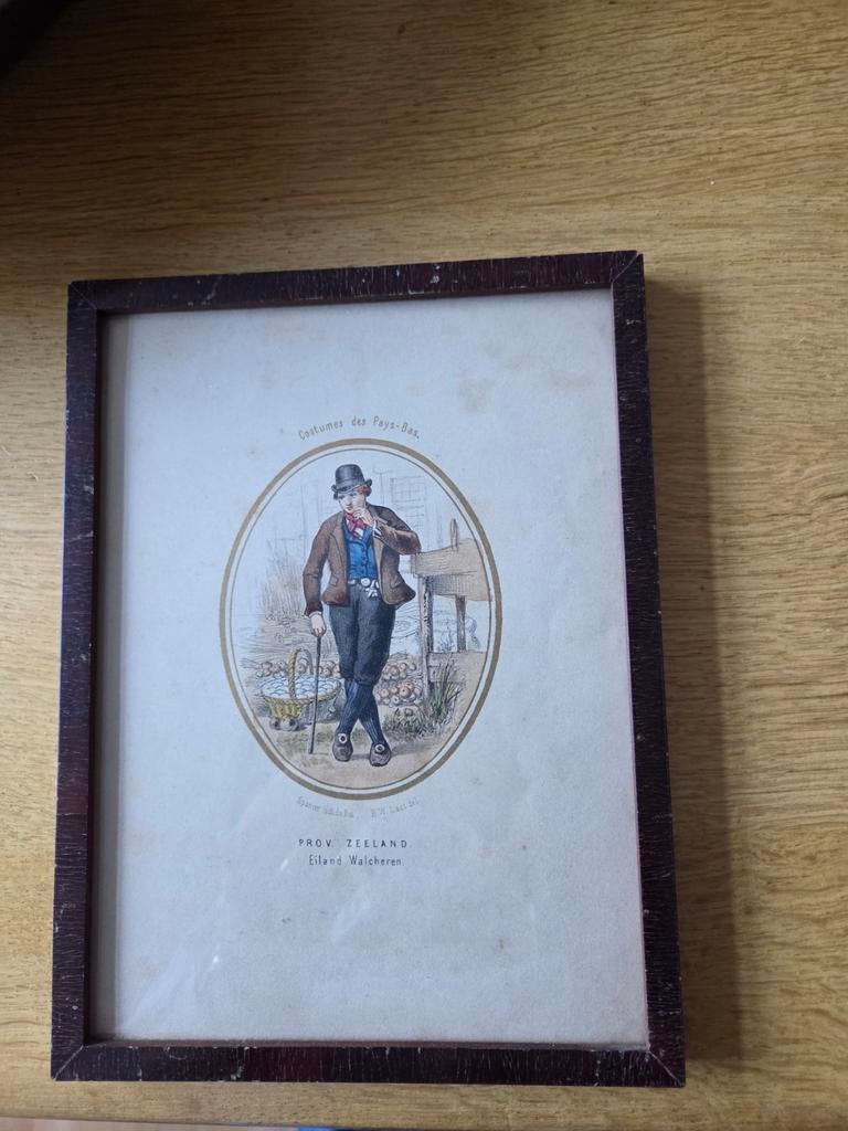 Mooie litho van Walcheren., Ophalen