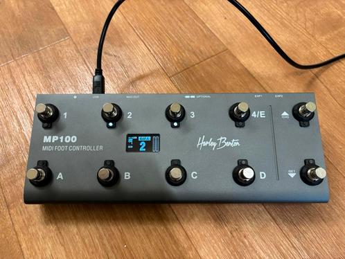 Harley Benton MP100 midi foot controller, Muziek en Instrumenten, Midi-apparatuur, Zo goed als nieuw, Ophalen of Verzenden