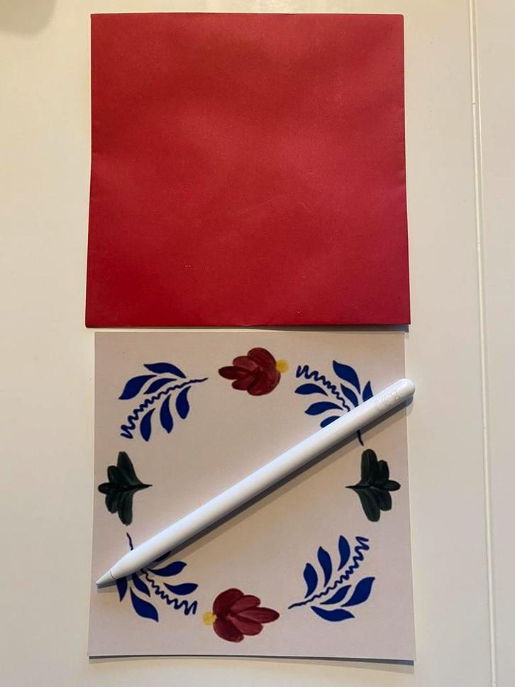 Boerenbont kaart, Huis en Inrichting, Keuken | Servies, Nieuw, Overige typen, Boerenbont, Overige materialen, Ophalen of Verzenden