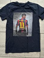 T-shirt met opdruk Neiymar in Barcelona tenue maat 176, Ophalen of Verzenden, Zo goed als nieuw