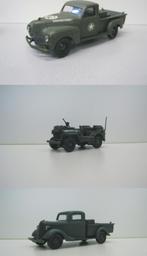 1-43 Jeep Dodge Ford Diversen militaire voertuigen, Ophalen of Verzenden, Zo goed als nieuw, Auto, Solido