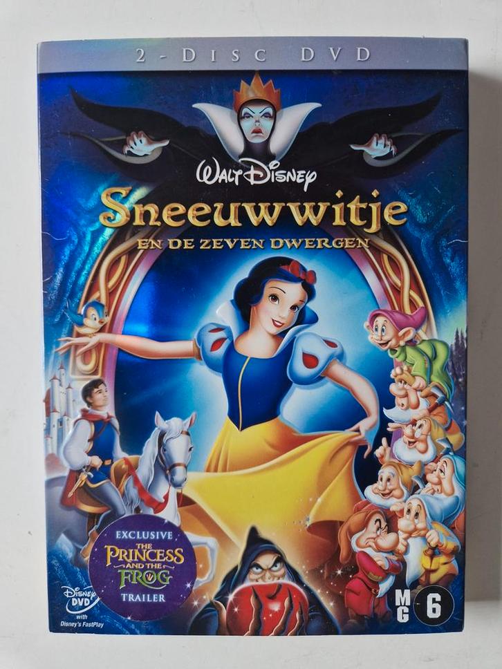 Sneeuwwitje DVD - Walt Disney Klassieker, Cd's en Dvd's, Dvd's | Kinderen en Jeugd, Gebruikt, Film, Avontuur, Alle leeftijden