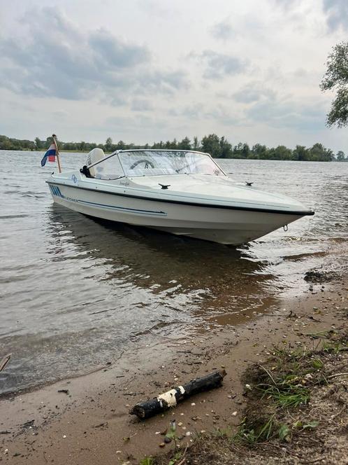 FLETCHER 15 PK speedboot MOET SNEL WEG, Watersport en Boten, Speedboten, Gebruikt, 3 tot 6 meter, Benzine, Minder dan 70 pk, Polyester