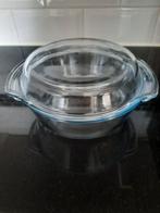 Glazen ovenschaal met deksel als nieuw  10,00, Ophalen of Verzenden, Zo goed als nieuw