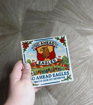 Go ahead eagles tegeltje beschikbaar voor biedingen
