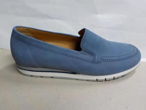 Jeans blauwe Gabor instappers 39, Kleding | Dames, Schoenen, Nieuw, Instappers, Blauw, Ophalen of Verzenden