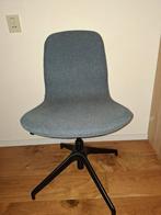 LÅNGFJÄLL bureaustoel blauw, Ophalen, Zo goed als nieuw, Blauw
