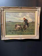 Klassiek schilderij ( andries veleur), Ophalen of Verzenden