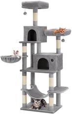 Krabpaal – Kattenboom – 60x50x199 cm – Lichtgrijs, Ophalen of Verzenden, Nieuw, Krabpaal