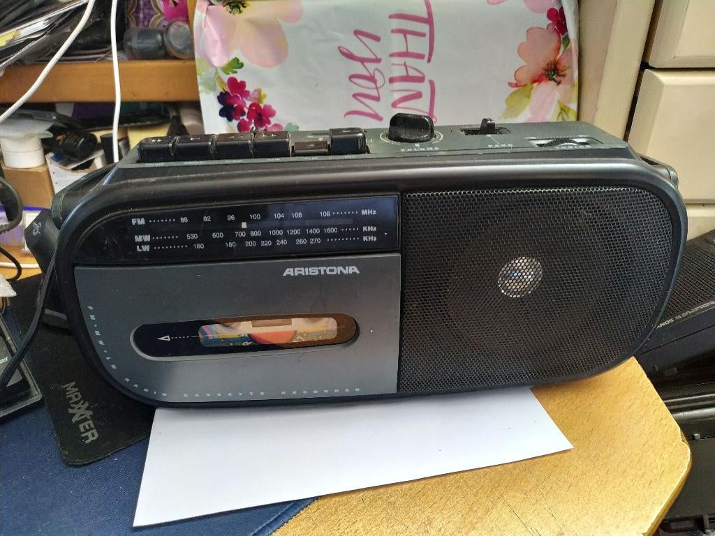 ARISTONA RR 1325/03 radio cassette recorder, Audio, Tv en Foto, Stereo-sets, Ophalen of Verzenden, Gebruikt, Tuner of Radio, Overige merken