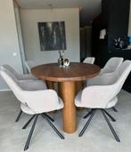 Prachtige TAUPE 180* draaibare stoelen 6 stiks, Huis en Inrichting, Ophalen, Zo goed als nieuw, Overige kleuren