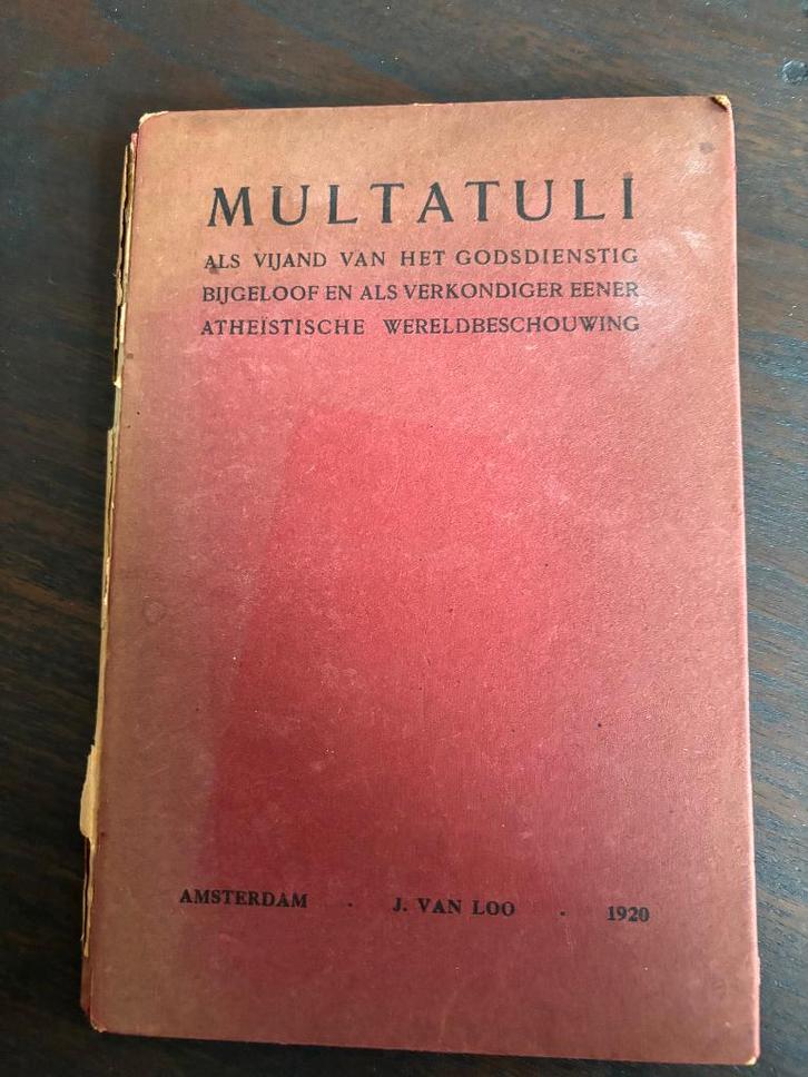 J. Hoving: Multatuli als vijand van het godsdienstig bijgelo, Boeken, Geschiedenis | Vaderland, Gelezen, 20e eeuw of later, Ophalen of Verzenden