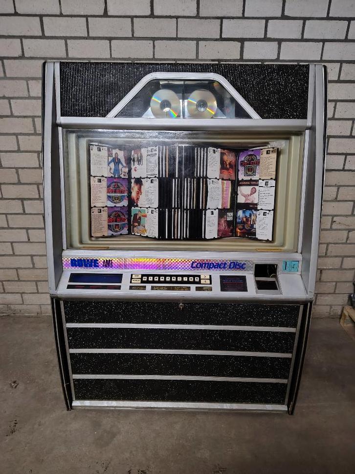 Rowe-AMi CD100A (1991) jukebox /opknapper !!, Verzamelen, Automaten | Jukeboxen, Gebruikt, Seeburg, 1950 tot 1960, Ophalen