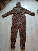 Jumpsuit panter print, Ophalen of Verzenden, Gedragen, Maat 46/48 (XL) of groter, Bruin