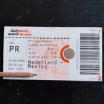 Ticket Nederland-Mexico 1-6-2006., Gebruikt, Verzenden