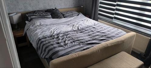 Boxspring 180x200 Pullman, Huis en Inrichting, Slaapkamer | Bedden, Gebruikt, Tweepersoons, 180 cm, 200 cm, Stof, Ophalen
