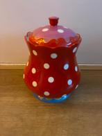 Oilily pot te koop, rood met witte stippen, Overige materialen, Overige typen, Ophalen of Verzenden, Zo goed als nieuw