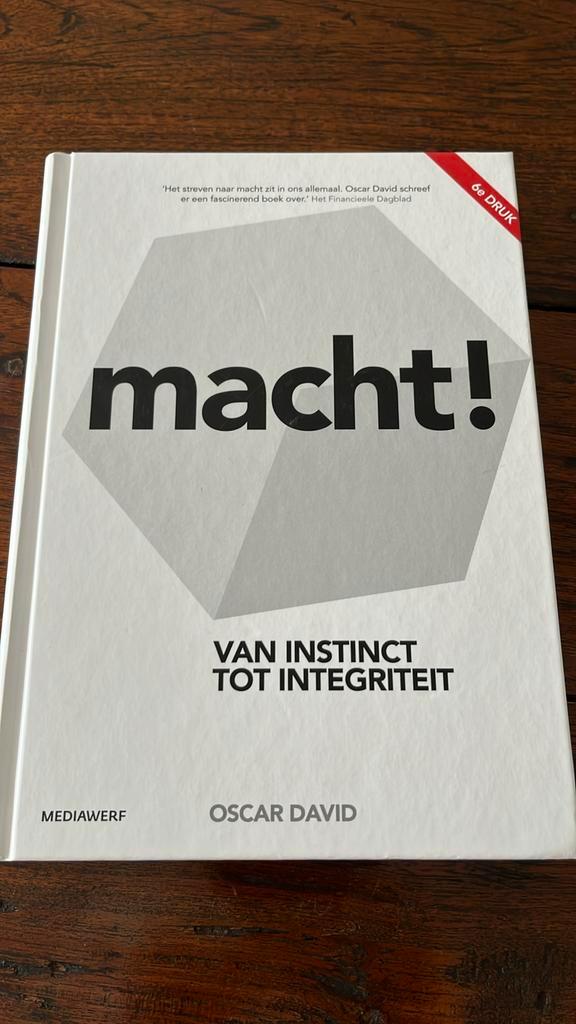 Oscar David - Macht!, Boeken, Wetenschap, Gelezen, Sociale wetenschap, Ophalen of Verzenden