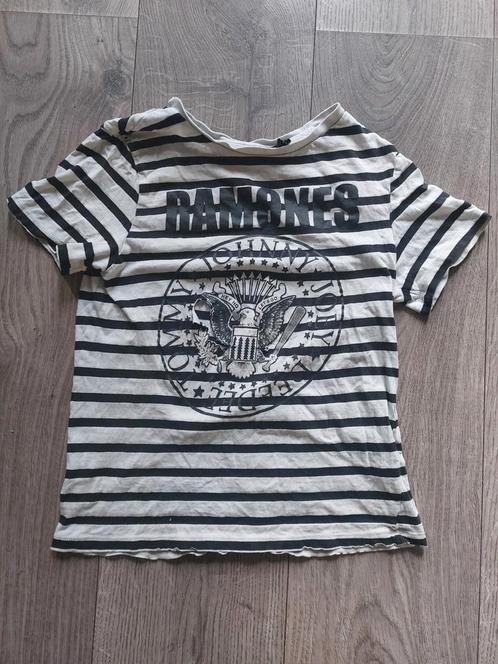 Shirt Vintage RAMONES *Distressed Trashed Grunge Look*, Kinderen en Baby's, Kinderkleding | Maat 134, Gebruikt, Jongen of Meisje
