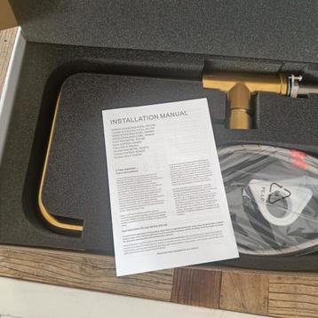 REGINOX CRYSTAL GOLD RVS/KERAMISCHE TOP KEUKENKRAAN NIEUW! beschikbaar voor biedingen