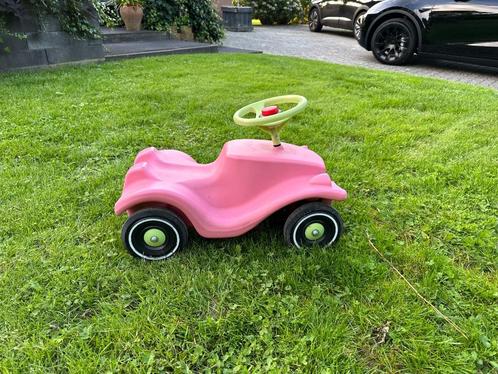 loopauto big bobby classic roze loop auto roze voertuig car, Kinderen en Baby's, Speelgoed | Buiten | Voertuigen en Loopfietsen