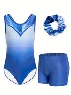 Turnpakje turnbroekje blauw 116 122 128 134 140 146 152 158, Blauw, Nieuw, Turnpak(je), Kindermaat 122 t/m 140