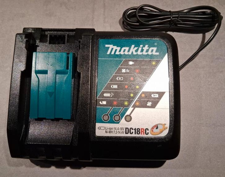 ️ Makita DC18RC snellader – 100% origineel & getest! ️, Doe-het-zelf en Verbouw, Gereedschap | Machine-onderdelen en Toebehoren