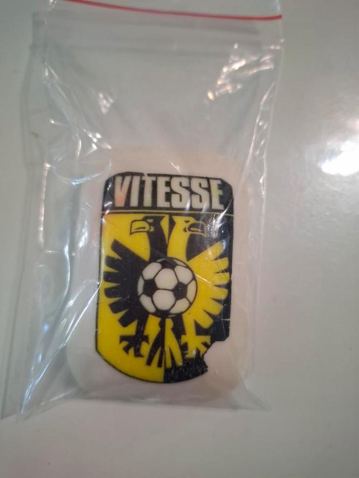 Vitesse Zeepje met Logo - Leuk voor de Fan!, Verzamelen, Sportartikelen en Voetbal, Nieuw, Overige typen, Vitesse, Ophalen of Verzenden