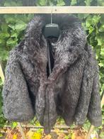 Zwarte faux fur jas - Atmosphere, Kleding | Dames, Ophalen of Verzenden, Zo goed als nieuw, Maat 42/44 (L), Zwart