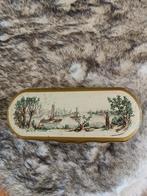 Vintage Beschilderde Blikken Doos, Ophalen of Verzenden